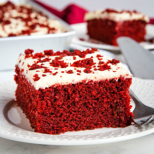 Red Velvet Cake with Cream Cheese Frosting